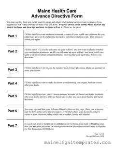 Get Maine Advance Form in PDF