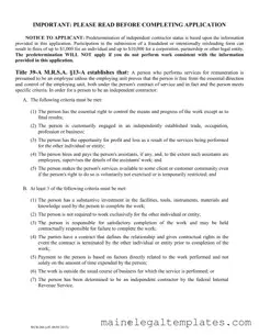 Get Maine Predetermination Form in PDF