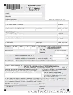 Get Maine Tax Form in PDF