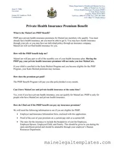 Get Phip Program Maine Form in PDF